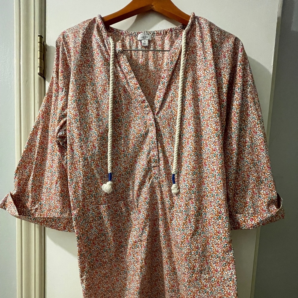 J.Crew Floral Sundress